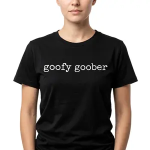 Goofy Goober T-Shirt, Funny Silly Mood Tee for Women or Men, Cartoon-Inspired Shirt, Playful Graphic Gift for Spongebob Fans