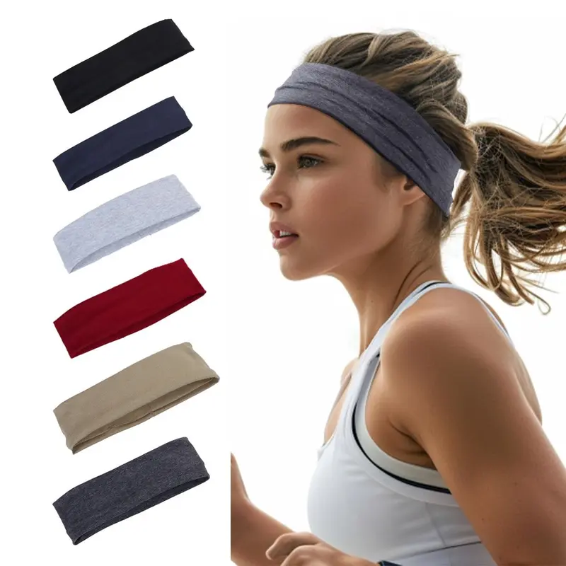 GOOGOO Sport Headbands for Women Men Non Slip Headband Workout Headbands Sweatbands Elastic for Yoga Gym Running Sports Travel Daily Style #sohochic #TikTokShopFallDealsForYou