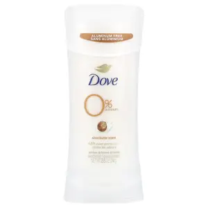 Dove 0% Aluminum Deodorant, Shea Butter, 2.6 oz (74 g)