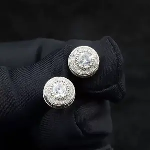 Comfortable Earrings | Retro Round Earrings — Personalized fashion street earrings for men and women — Men’s and women’s party festival earrings