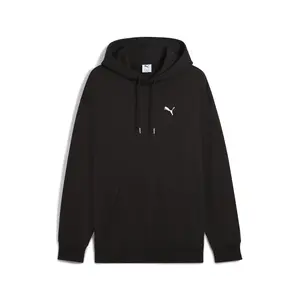PUMA Mens Wardrobe Essentials Relaxed Hoodie Casual Outerwear Casual - Black