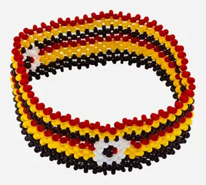Uganda Flag Bracelet