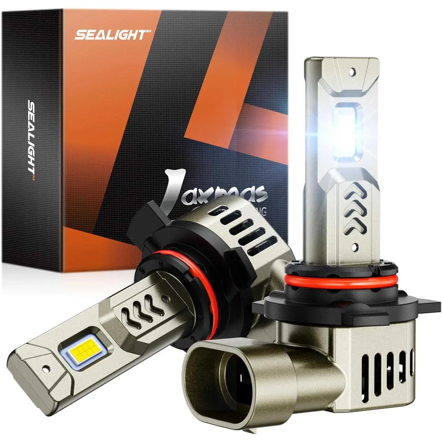2015 Chrysler 200 9012/HIR2 90W 6500K White IP68 LED Headlight Bulbs 2PCS SEALIGHT L2S