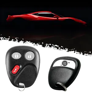 DIBMS car remote 3-Button Key Fob Replacement for 2003 2004 2005 2006 2007 Chevrolet Chevy Silverado Suburban Tahoe GMC Sierra Yukon Cadillac Escalade Hummer H2 Keyless Remote Control, LHJ011,replacement key fob,chevy silverado accessories,key fob