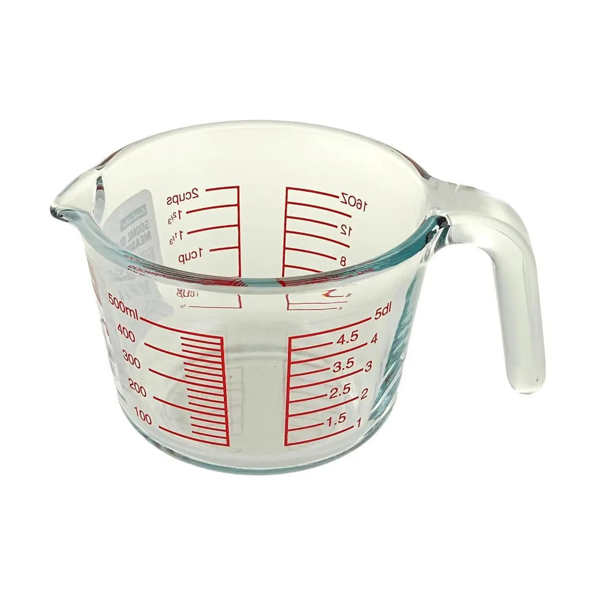 Love Harbor 500ml Borosilicate Glass Measuring Cup with Scale - Kitchen Baking & Cooking Essential Love Harbor 500ml Borosilicate Glass Measuring Cup with Scale - Kitchen Baking & Cooking Essential