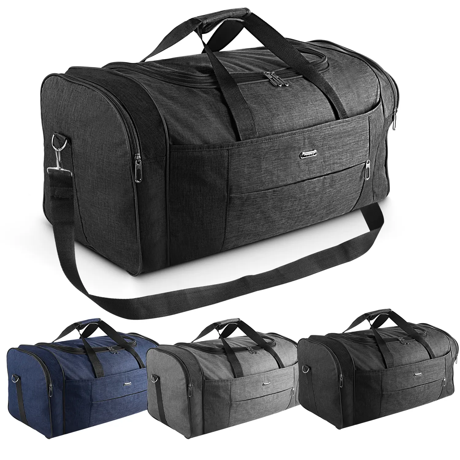 Men & Women 70L Foldable Duffle Bag – Extra Large Lightweight Travel Bag, Ideal for Camping Hiking Outdoor Activities