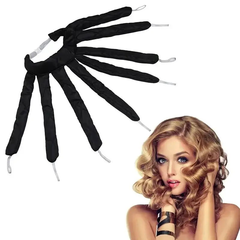 Heatless Curling Rod Headband for Lazy Hair - Silk Ribbon Soft Wave Formers for Sleeping Heatless Curls Overnight No Heat Curls, Heatless Hair Curlers, Heatless Styling Tools