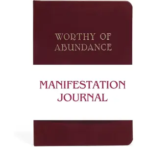 Manifestation Journal - Worthy of Abundance: 12 Week Daily Prompts for Self-Care, Gratitude, Affirmations,  | Manifest Wealth & Millionaire Mindset Planner | 16 Meditation & Hypnosis Bonuses