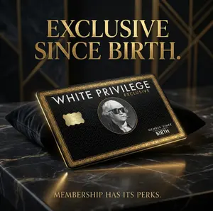 3 Pcs White-Privilege_Card Skin |  Debit Card Stickers, Credit Card Skins, Bank Card Protectors | Anti-Bubble, Anti-Wrinkle, Slim Fit Cover for Credit, Debit, and Transportation Cards