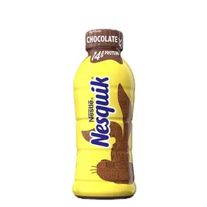 Nestlé NESQUIK Chocolate Milk 14oz ( Pack of 12) 14g protein
