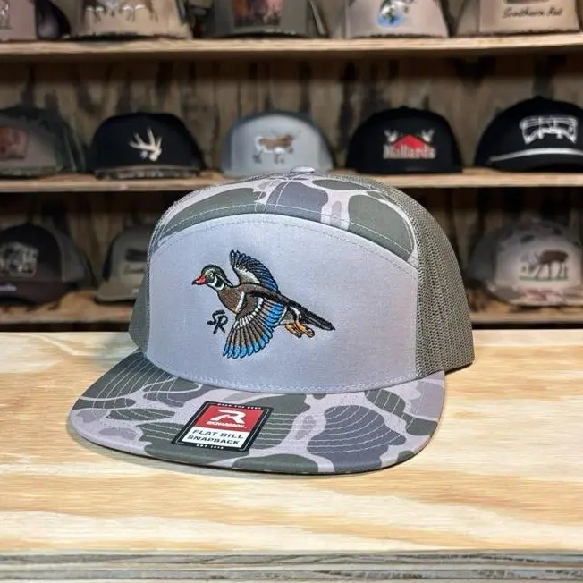 The Woodduck - 7 Panel Hat