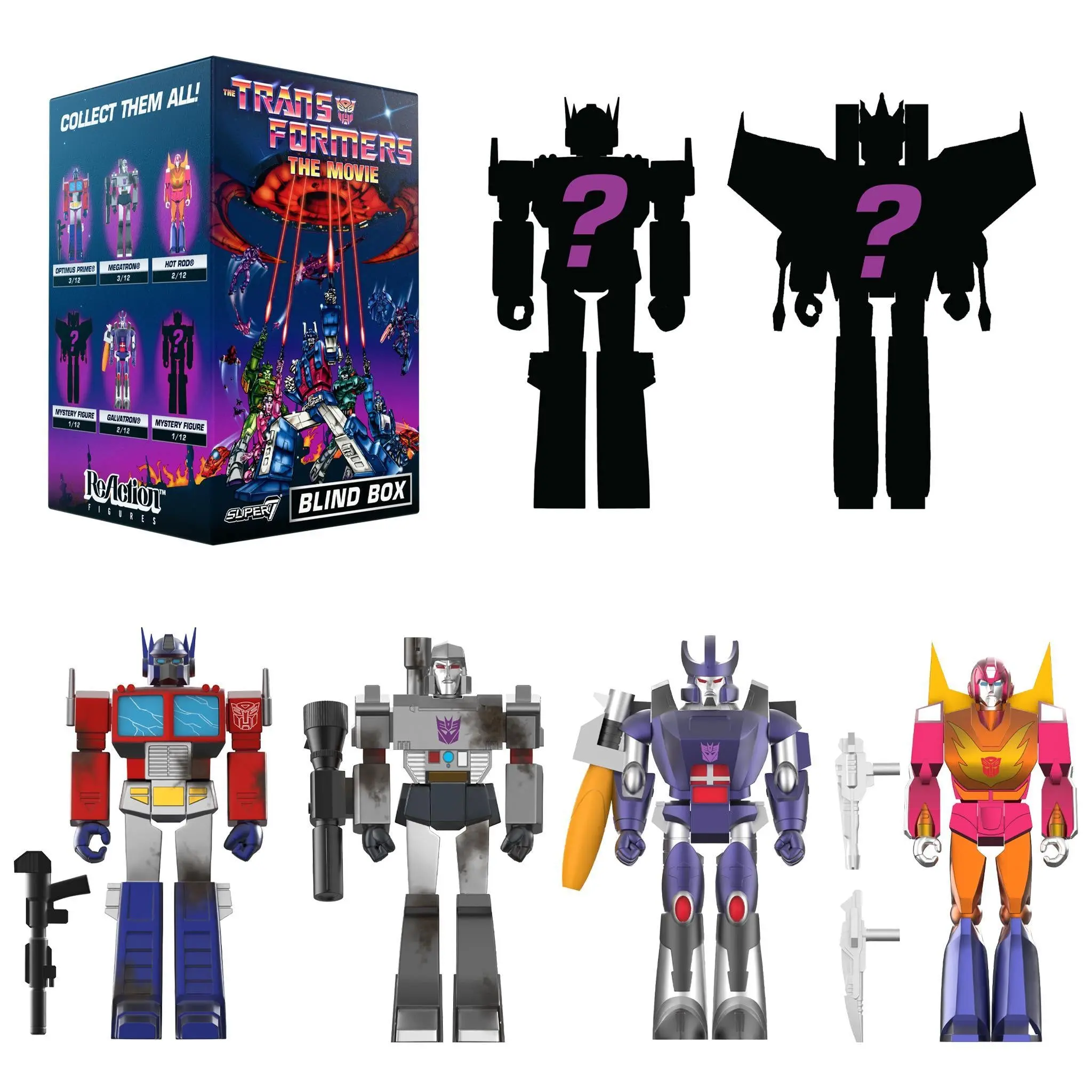 Transformers ReAction Blind Box Wave 06 (The Movie) - Individual Blind Box