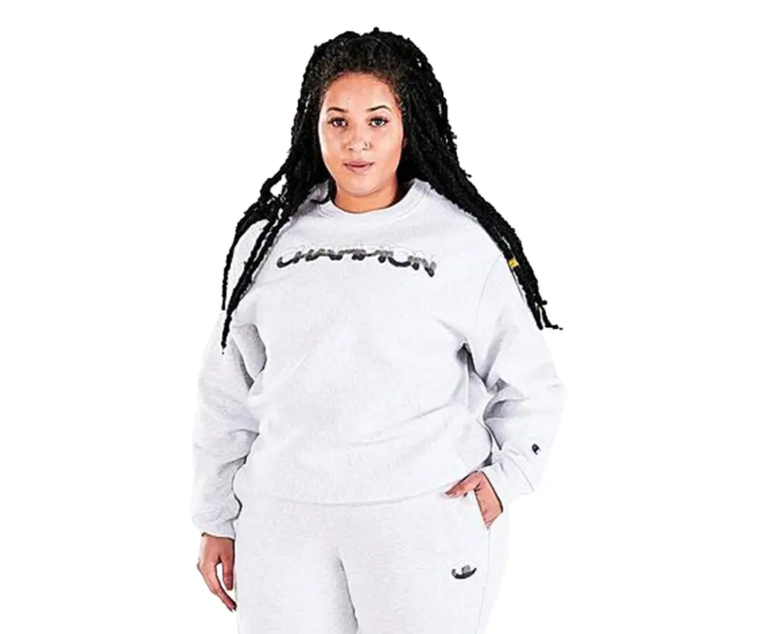 Champion Plus Rw Crew Girls Active Sweaters