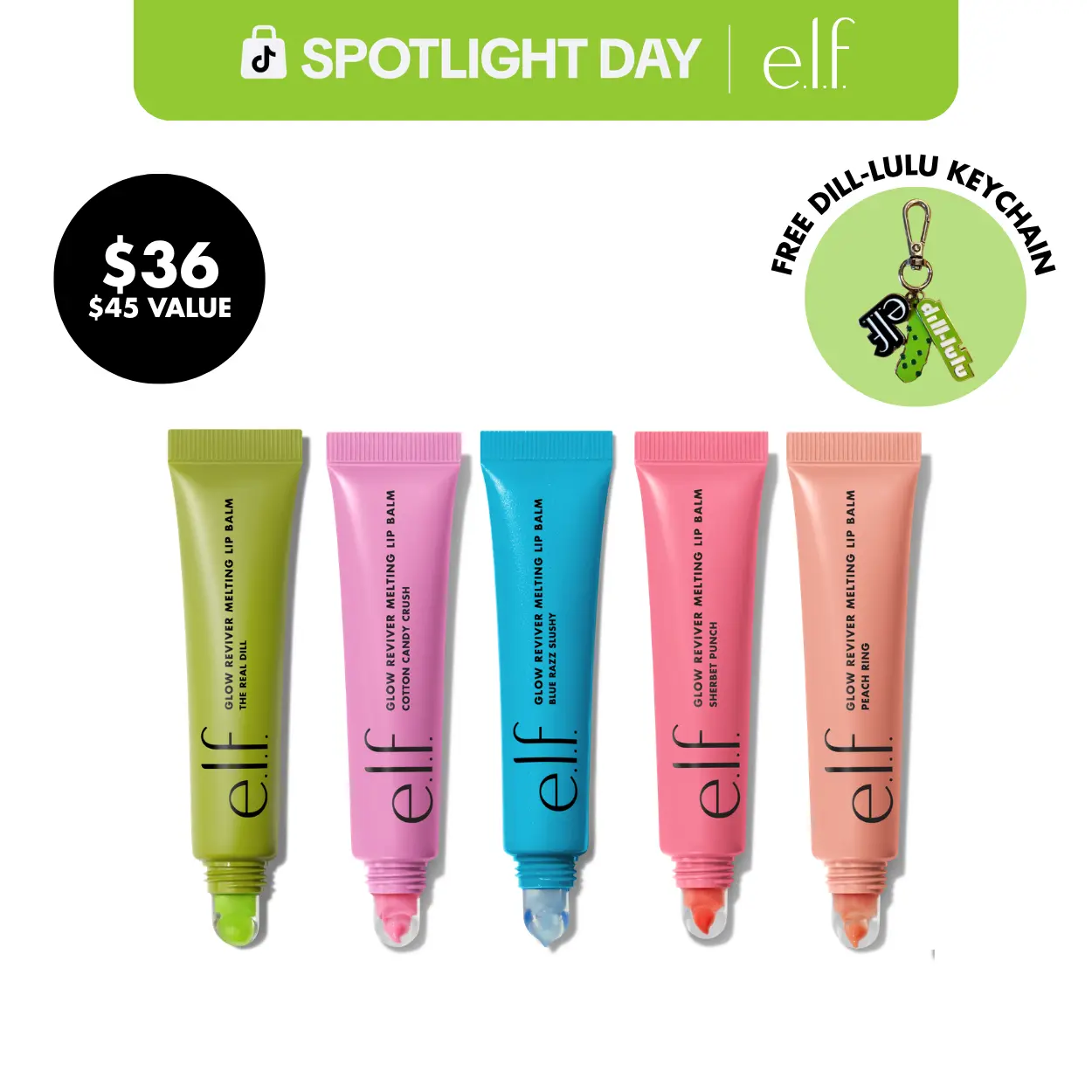 The State Fair Bundle - 5 Piece Glow Reviver Melting Lip Balm Bundle (including new Pickle flavors!)