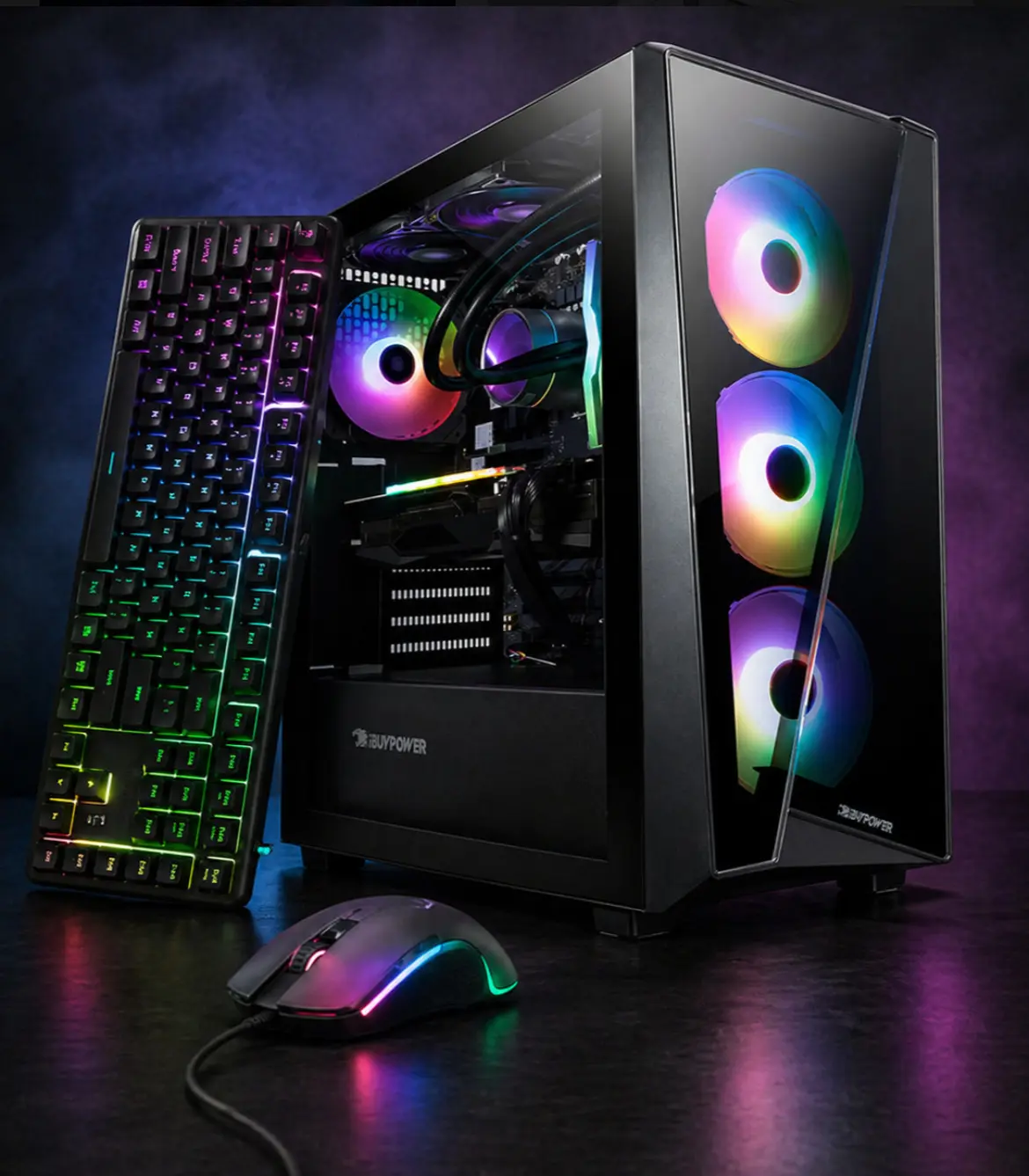 ARGB Gaming Desktop PC i7 Computer PC Up to 32GB RAM 4TB SSD Win11 Custom Build