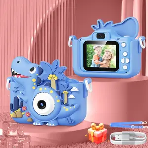 Portable Camera, HD Digital Camera 1080P Digital Video Camera with 6 Color Filters, 33 Fun Frames, Music Player, Video Recording, Perfect Gift