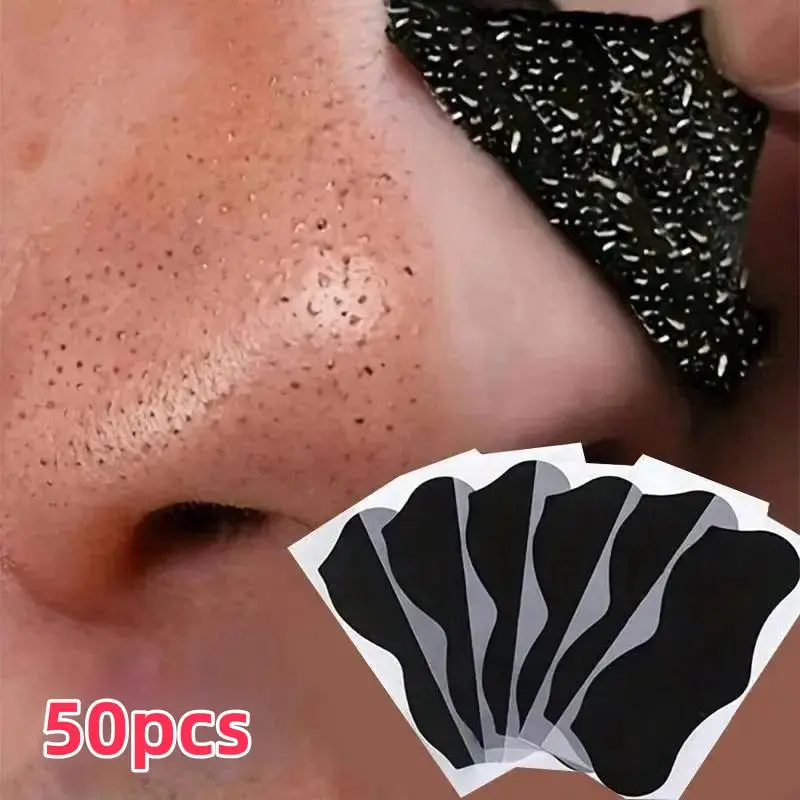Deep Cleansing Nose Care Sticker, 50/100/200pcs Gentle Nose Pore Cleaning Stickers, Facial Skin Care Tool for Men & Women, Nose Strip, Nose Patches, Nose Strips For Pores, Nose Pore Strips