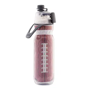 O2COOL MIST 'N SIP Misting Water Bottle 2-in-1 Mist And Sip Function - FOOTBALL