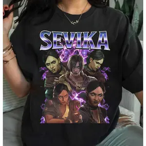 Sevika Arcane 2 Shirt, Sevika Bootleg Shirt, Vintage Arcane Unisex T-Shirt, Sweatshirt, Hoodie