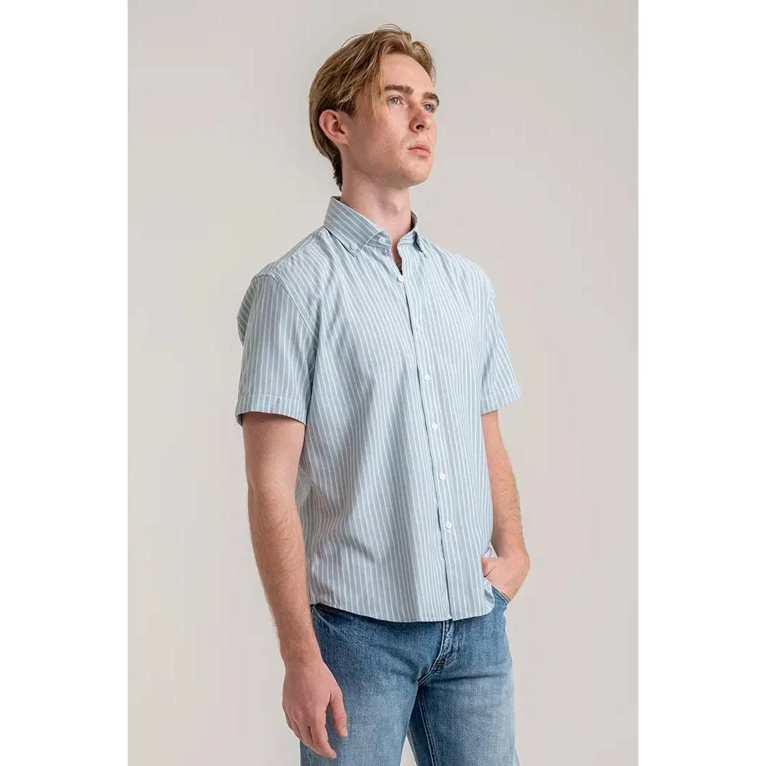 Slim Oxford Short Sleeve Shirt