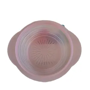 Tupperware Flatout Colander Pink Color Rosado Bonito Se Aplasta Collapsible Strainer for Kitchen Use