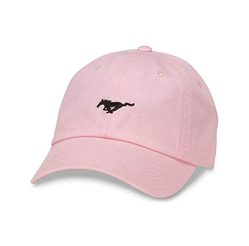 FORD MUSTANG Embroidered Pink Classic Dad Hat, Trucker Hat, Baseball Cap, Summer hat, Best Gift For Men, Women