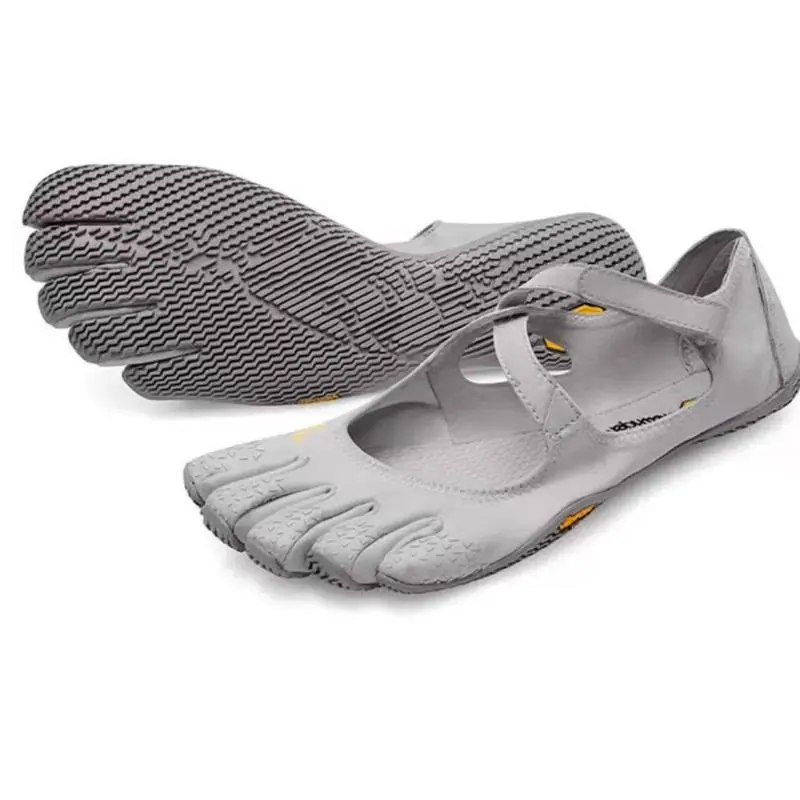 Women's 5-Toe Minimalist Non-Slip Flat Sports Shoes, Resistant Indoor Footwear for Yoga, Pilates, Dance