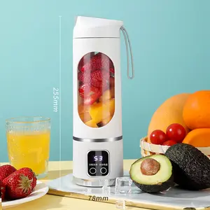Compact Portable Blender with USB-C Recharge, Ice-Crushing 12 Blades – Smoothies, Shakes, Baby Food, Travel Juicer & Gift for Fitness & Camping outdoorfun