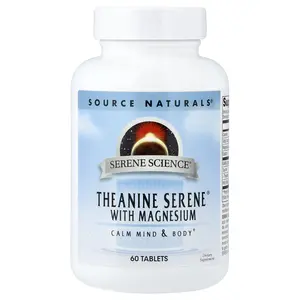 Source Naturals Serene Science®, Theanine Serene® With Magnesium, 60 Tablets