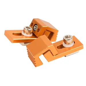 Aluminum Tiger Claw – Compatible with 3018 Pro Max/3018 Pro Ultra CNC Machine, T-Track & Perforated Worktables – Ideal for Secure CNC Machining, Low Profile Side Clamps for CNC Router