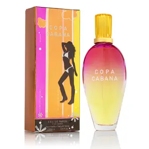 Urban Collection Copa Cabana Eau De Parfum for Women - Citrus Floral Fragrance with Sicilian Lemon Orange & Jasmine 100ml Spray in Elegant Paper Box Regular Edition, Fresh