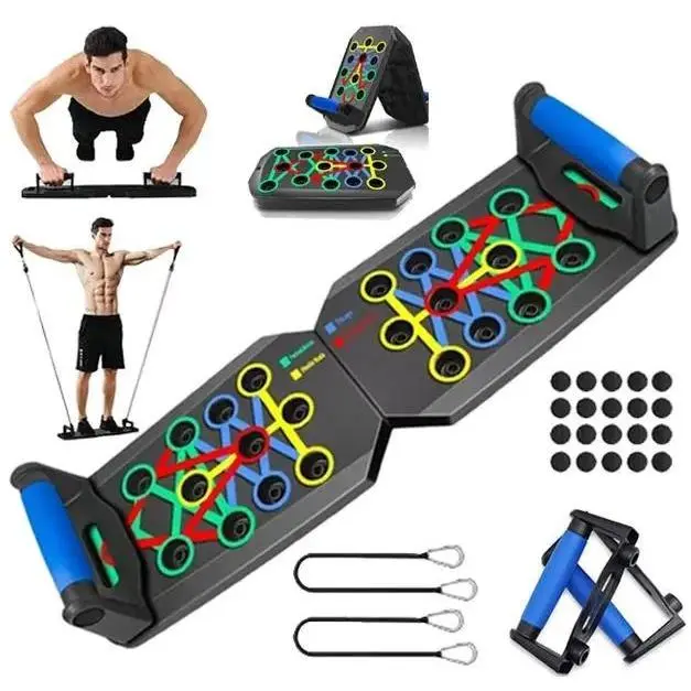 【Father's Day Gift】Multifunctional Push Up Trainer Board - Ergonomic Design, Weight Training Equipment for Chest Muscle Strength Boost, Home Gym Workout Efficiency & Comfortable Exercise, Abdominal Muscle Trainer, Home Fitness Trainer