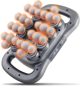 16 Head Massage Gun Deep Tissue, 2026 Upgrade Back Muscle Massager with 9 Modes & 9 Intensities,2600mAh,6H Runtime Quiet Percussion Massager for Legs, Waist, Back Muscle Pain Relief