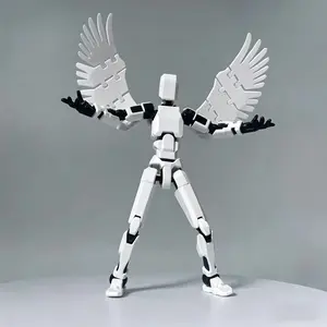 3D Printed Action Figure Doll, Multi-Jointed Collectible Toy, Stem Interactive Desktop Decoration, Perfect Gift for Halloween, Christmas, Birthday