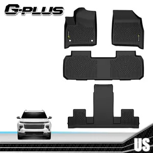 TPE Floor Mats Protection Liners Fit For 18-25 Chevy Traverse 7 Seat All Weather
