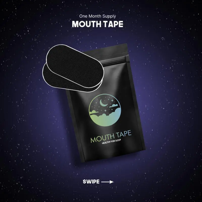 30 Pack Upgraded Ultra Breathable Mouth Tape - Super Breathable - Gentle - Comfort - Enhanced Adhesion Sports Accessories Healthcare