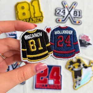 [Made-to-Order] Heated Rivalry Embroidered Patch, Team Hollanov Patch, LGBT+ Hockey Movie, Heated Rivalry Inspired Shirt, Gift For Fan EPH000.A