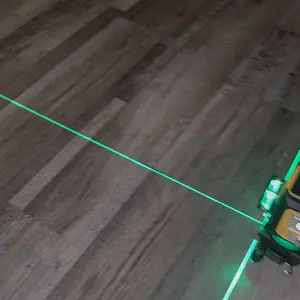 SOARFLY X16 Laser Level with Tripod, 4 x 360 Self Leveling Line Laser, 16 Lines 4D Green Laser, Cross Lines Tool with 2 Batteries for Tile, Picture Hanging, Home Renovation