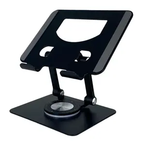 360° Rotatable Tablet Stand Holder, Phone Stand, Adjustable Foldable Desktop Stand Compatible with 4.7-12 Inch Tablet, Tablet Mount Stand