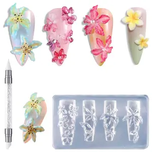 Silicon Carbon Pen w/ Flower Molds