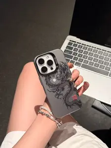 Chinese Loong iPhone 17 16 15 14 13 12 11 Case Perfect Gift for Smart Phone Users Versatile Compatibility Simple Practical Protection