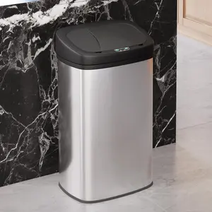 Trash Can 22 Gallon Automatic Trash Bin Touch Free 82 Liter Garbage Can with Motion Sensor Lid for Home Kitchen Office Dining Room