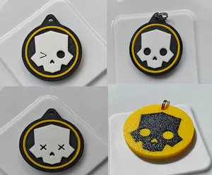 Helldiver keychains