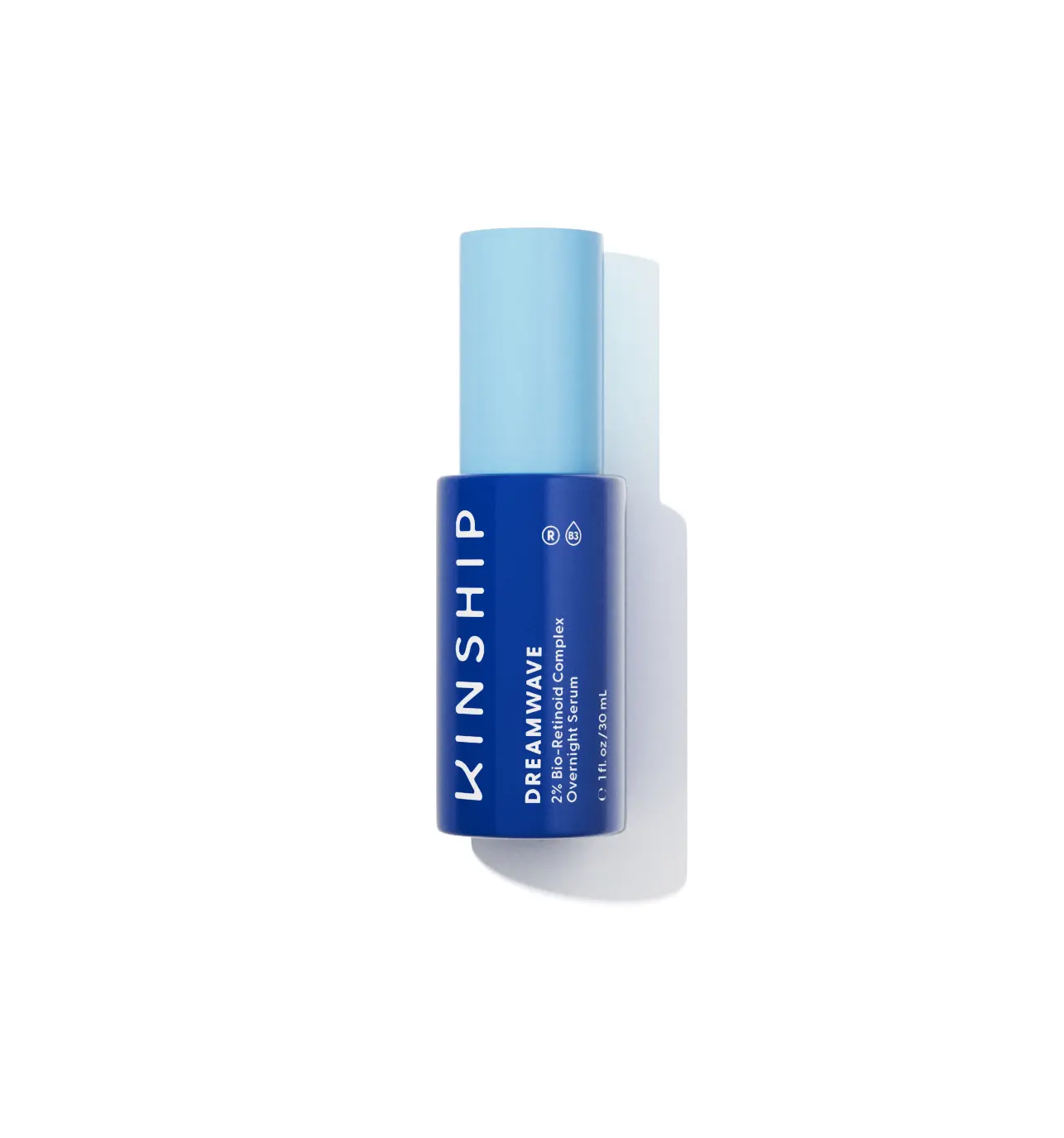 Kinship Dreamwave Overnight Renewal Serum - Retinol for Sensitive Skin - Smooth Wrinkles - Anti-Aging - Brighten, Moisturize, Reduce Redness (1 Oz)