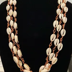 The Heritage Collection Vol.1, Cowrie Shell Necklace, Copper Linked