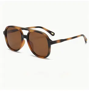 Retro Polarized Aviator Sunglasses for Women and Men: Classic 70s and 80s Vintage, Trendy Square Aviators