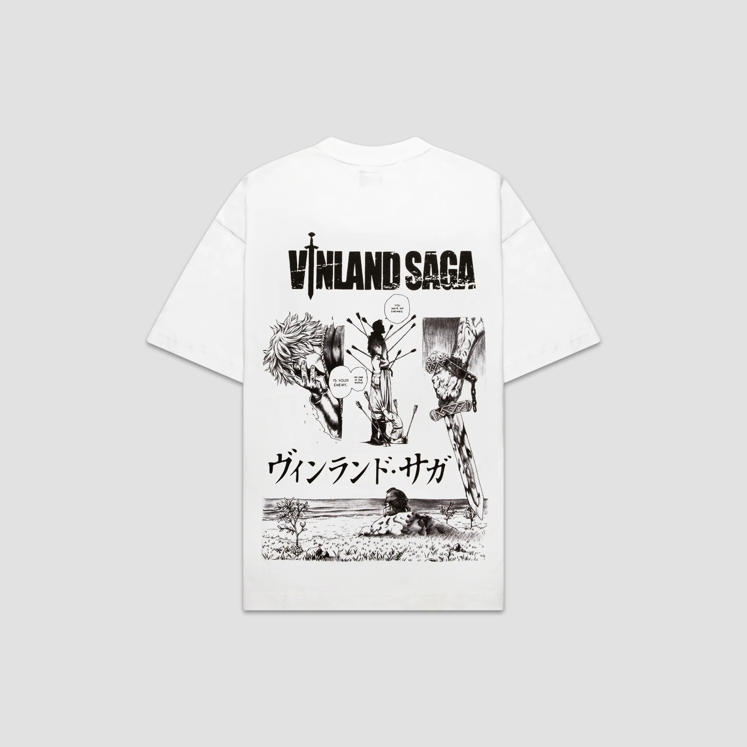 Vinland Saga "Redemption" Heavyweight Tee 100% Cotton OVERSIZED