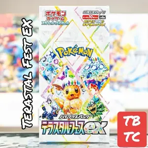 Terrastal Fest EX Booster Box Japanese Pokemon Trading Card Game
