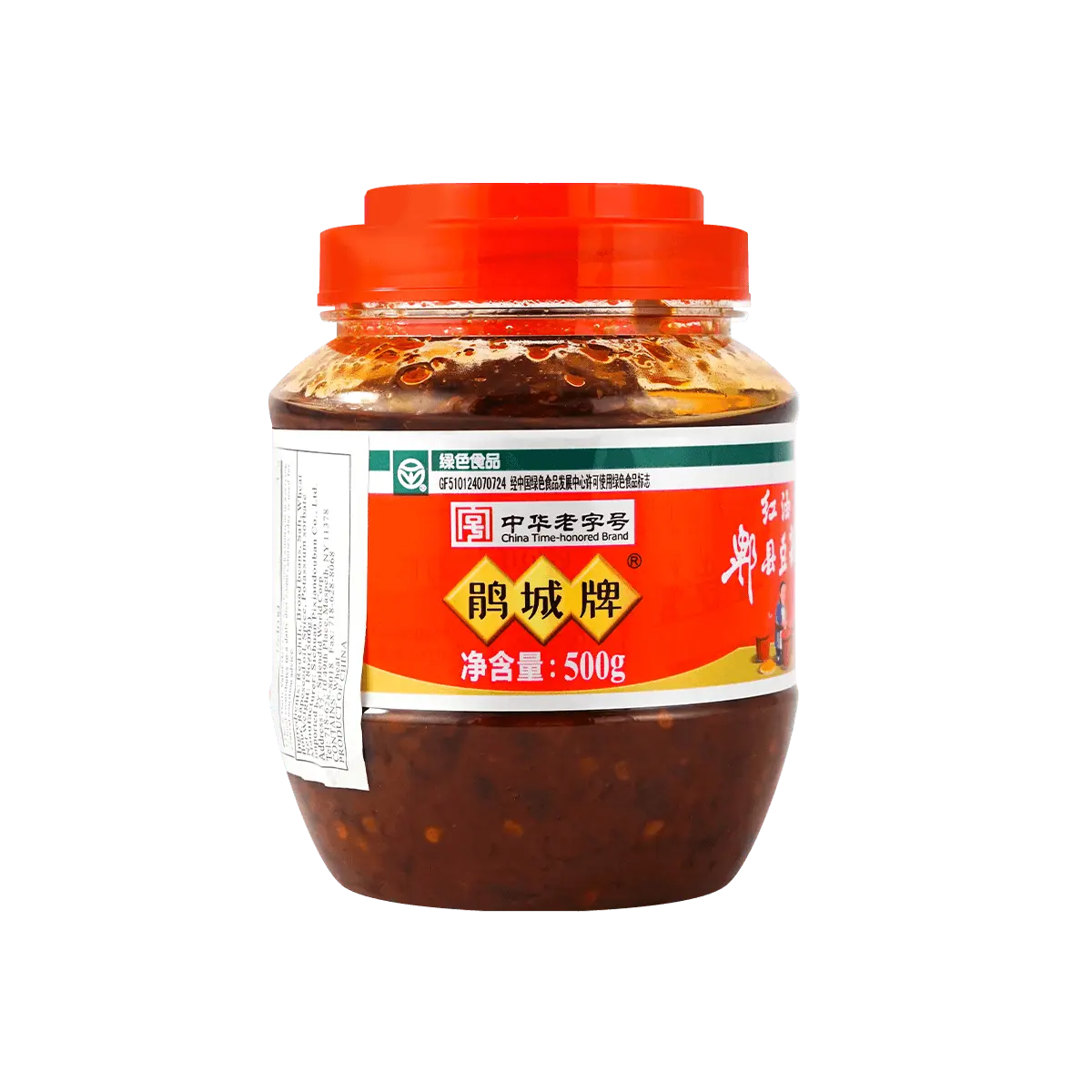 JUAN CHENG PAI Chili Oil with Broad Bean Paste - Spicy Sauce, 17.63oz