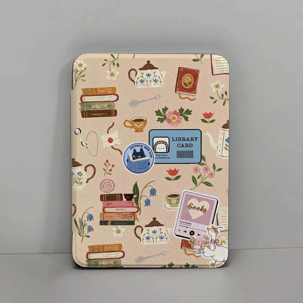 Cute PU Leather Protection Case for 6.0"/6.8"/7.0" Kindle Paperwhite 11th-12th Gen & 2022-2024 E-Reader Tablets, Durable Protective Cover with Auto Sleep/Wake, Ideal Gift for Book Lovers